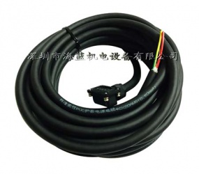 三菱電機電源線MR-PWS1CBL5M-A1-L，三菱MR-JE，MR-J4,MR-J3系列電機專用